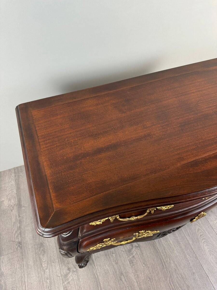 Louis XV style bombé commode, Napoleon III period