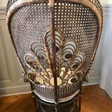 Armchair Emmanuelle peacock