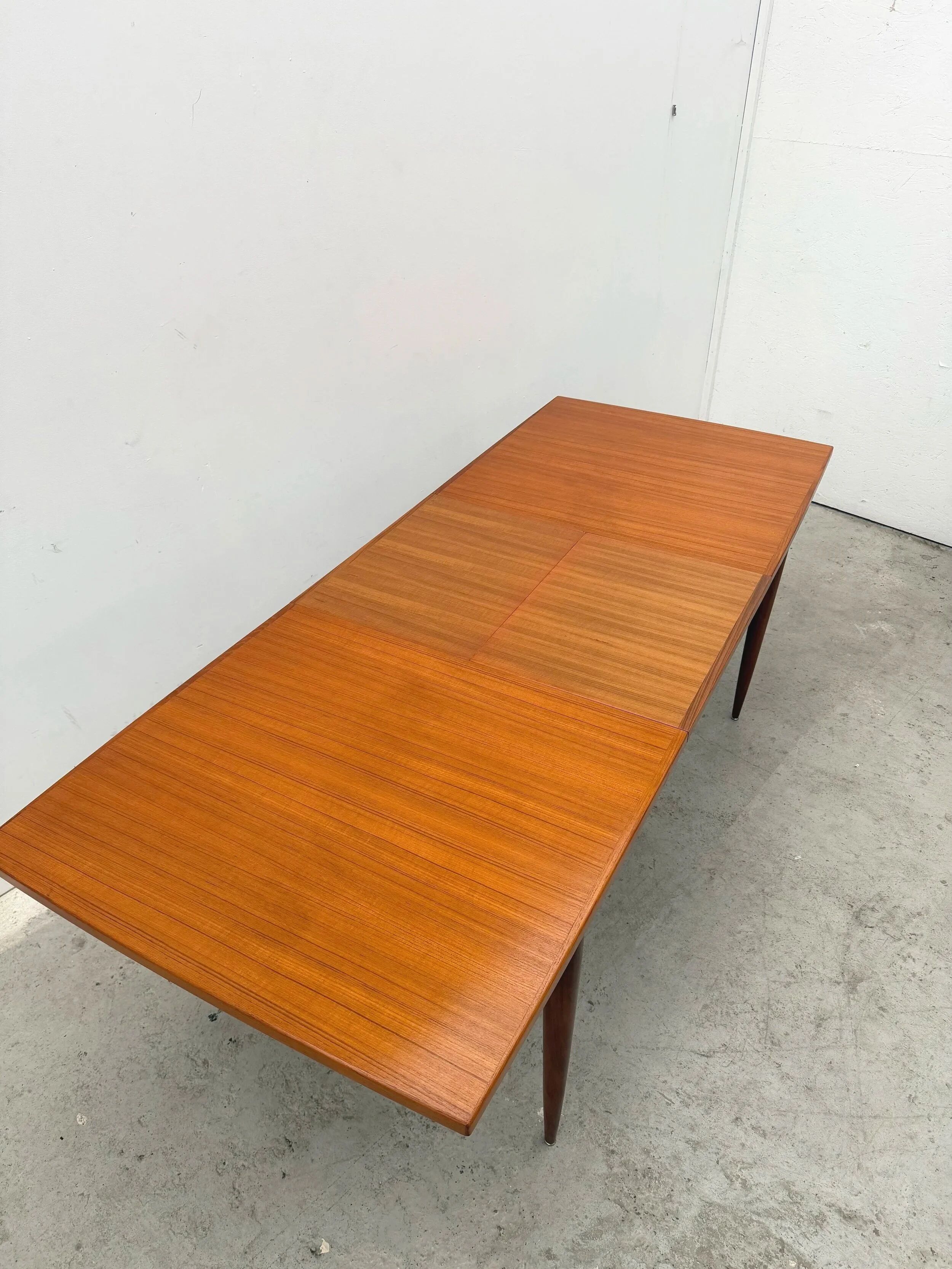 Scandinavian teak dining table, 1960