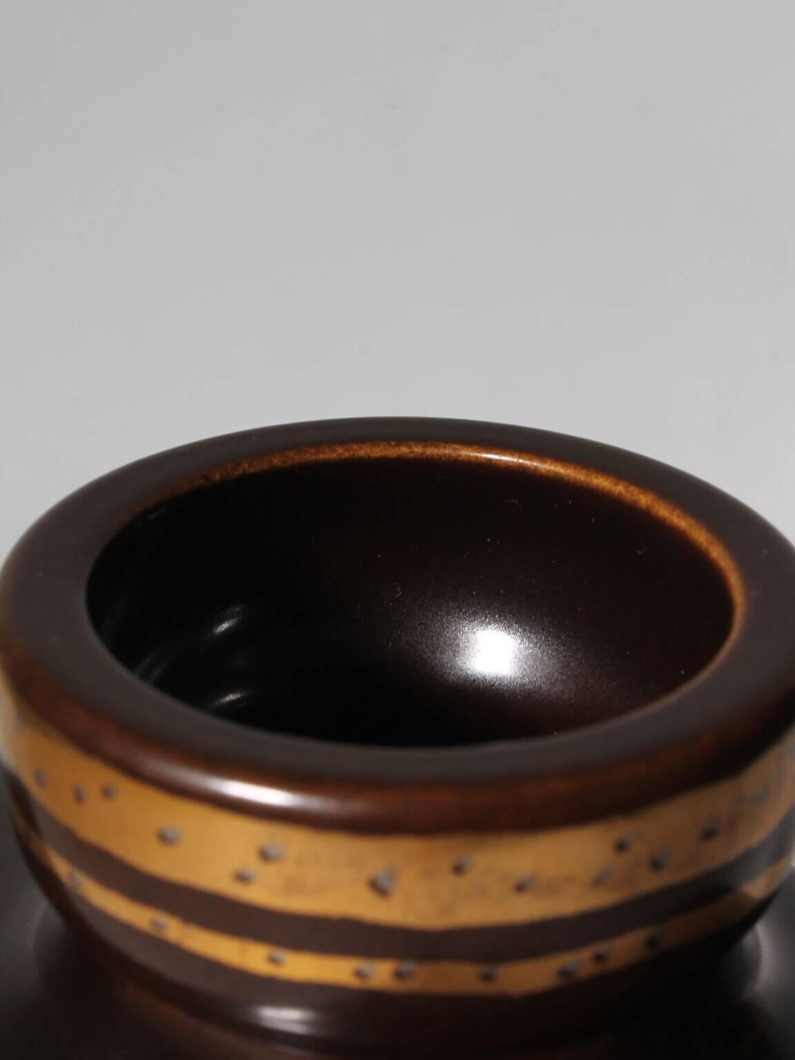 Gerd Hiort Petersen Ceramic Abstract Vase, for Søholm, 1960s, Denmark