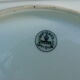 Limoges porcelain cake dish at the beginning of the 20th century
