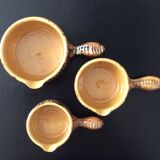Lot of 3 vintage frying pans