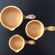 Lot of 3 vintage frying pans