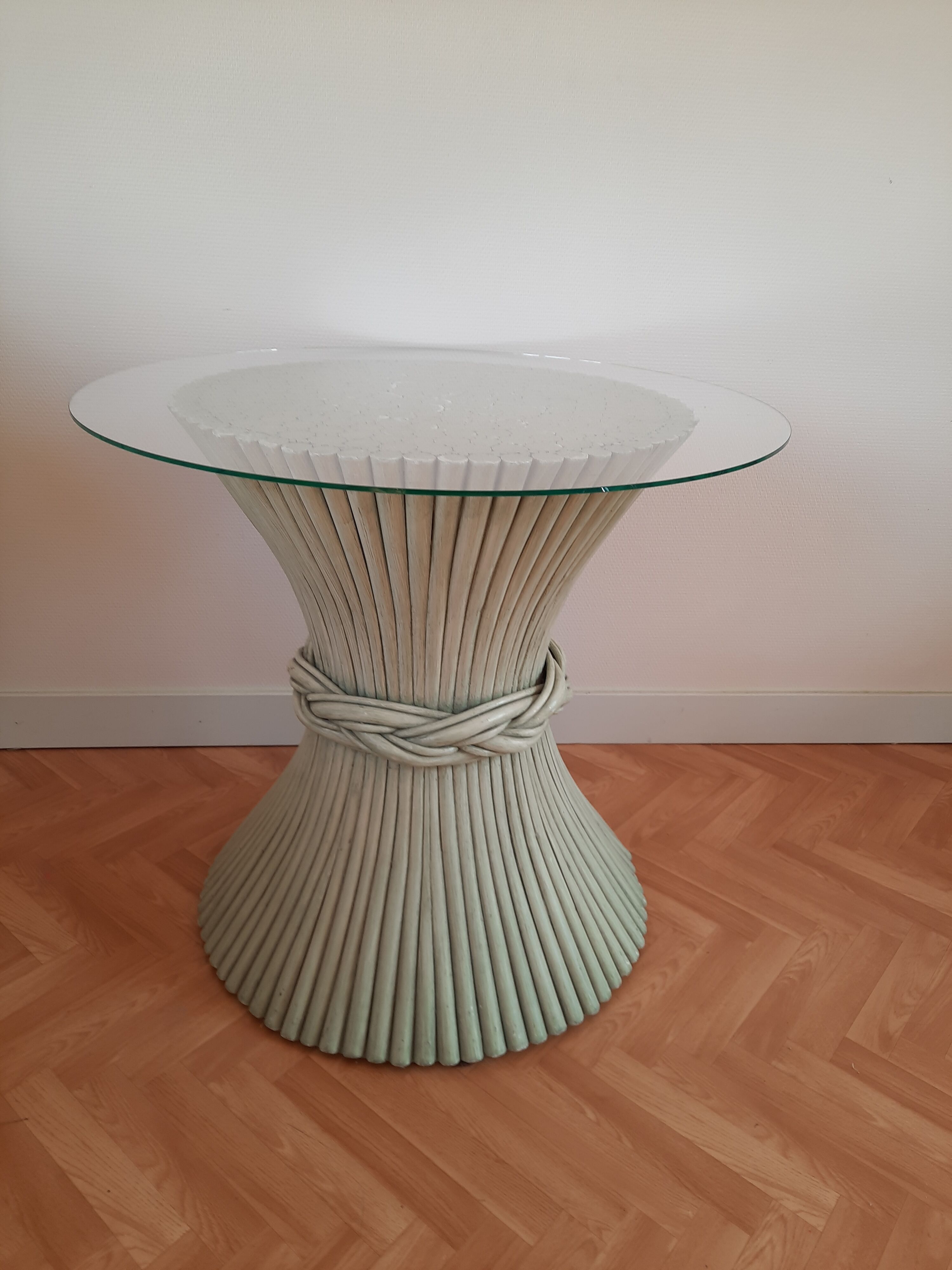 Side table by mac guire 70s