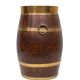 Antique Coopered Hallway Barrel, Dutch , Oak, Brass, Stick, Umbrella, Stand