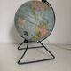Globe vintage 1960 terrestre verre mappemonde Perrina - 24 cm
