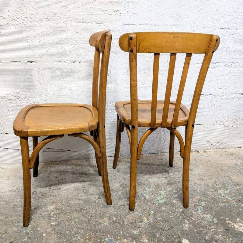 Pair of Luterma bistro chairs