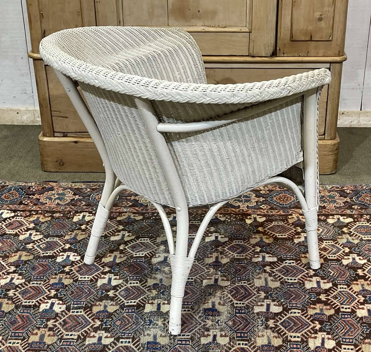 1930s lloyd loom armchair