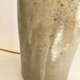 Ceramic lamp stand, fabric cable