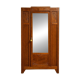 Large Parisian Art Deco wardrobe in solid oak – timeless elegance