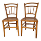 Pair of cane chairs