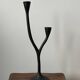 Cast iron candlestick from the 1970s