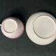 Old pink porcelain tea cup late nineteenth century