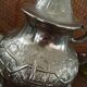 Large traditional Moroccan teapot.