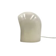 Lampe de table en céramique blanche organique, Italie 1970