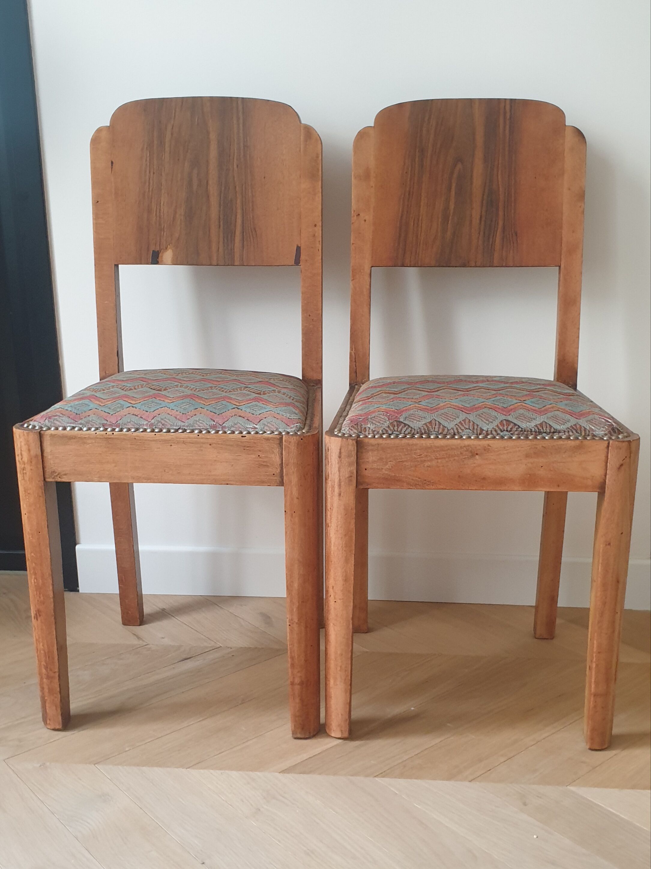 Pair of art deco chairs