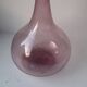 Vase violet bullé