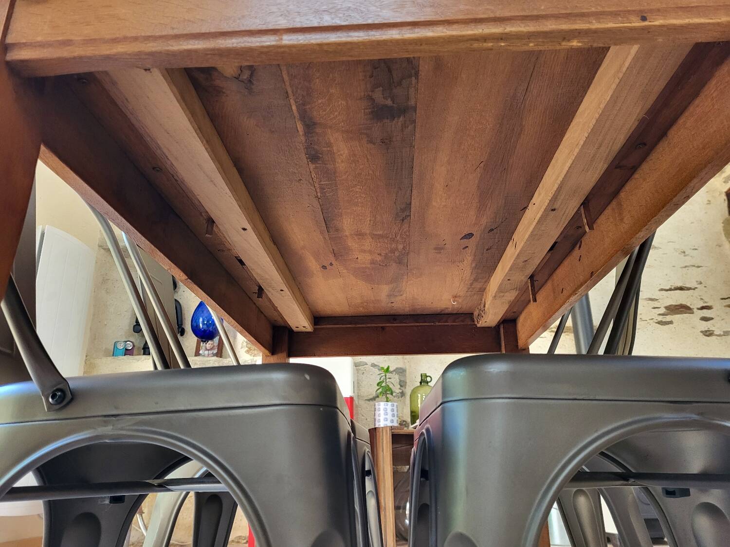 Oak farmhouse table