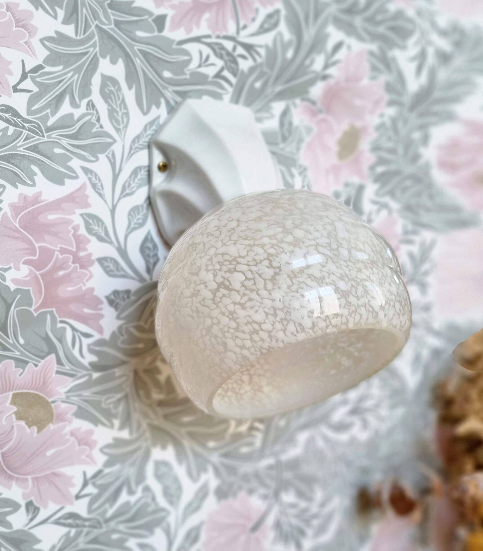 Clichy glass wall lamp *O41