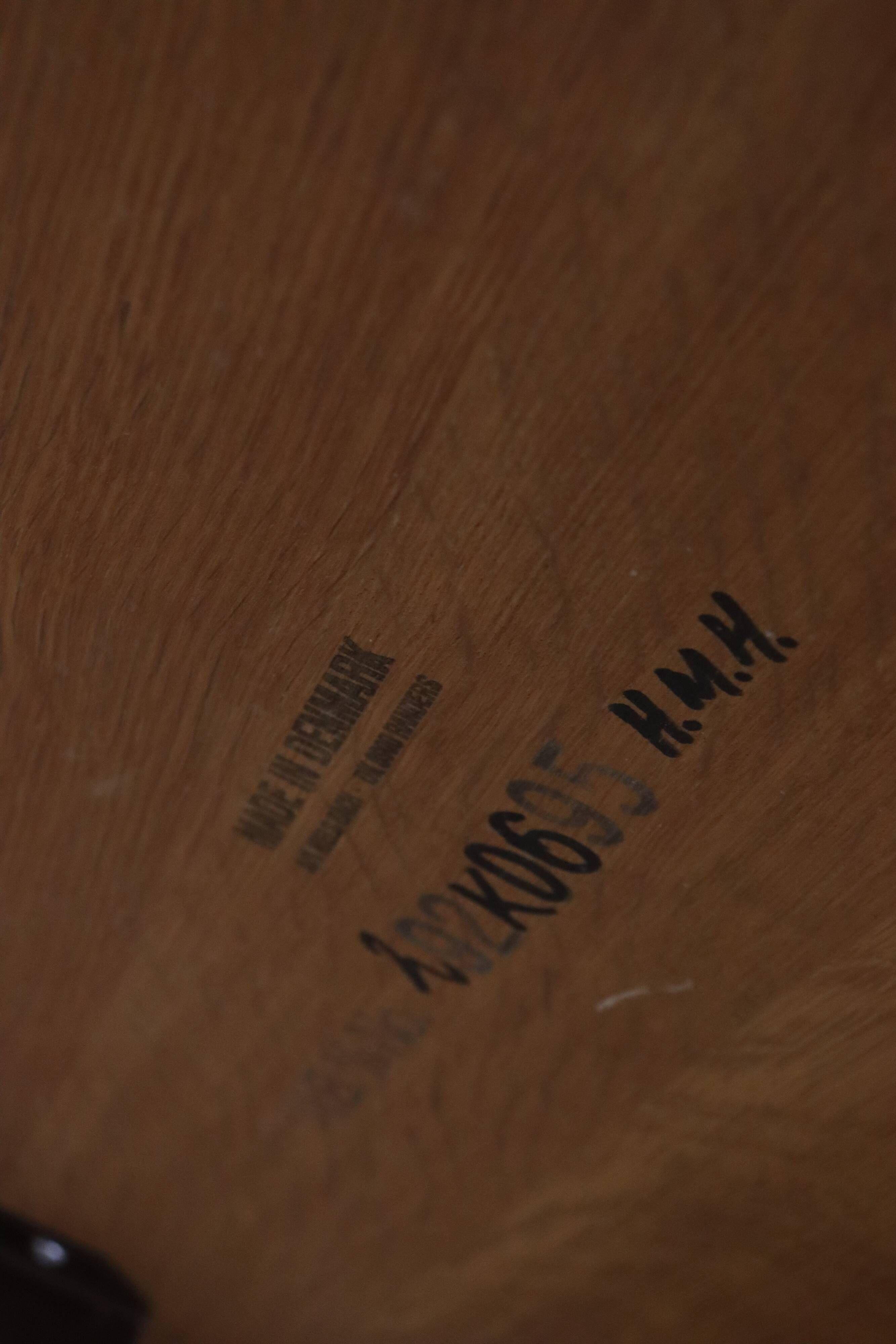 Niels Bach oval dining table 'Korshavn' - japandi / vintage / Danish design