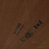 Niels Bach oval dining table 'Korshavn' - japandi / vintage / Danish design