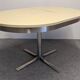 Extendable round table Space Age, Italy circa 1970