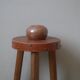 Handmade ceramic stoneware flowerpot vase pottery Scandinavian bohemian decoration thistles