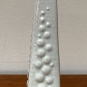 Vintage white porcelain vase from KPM Royal Porcelain, 1970s.