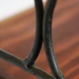 Large "string" shelf, Sweden, metal and wood