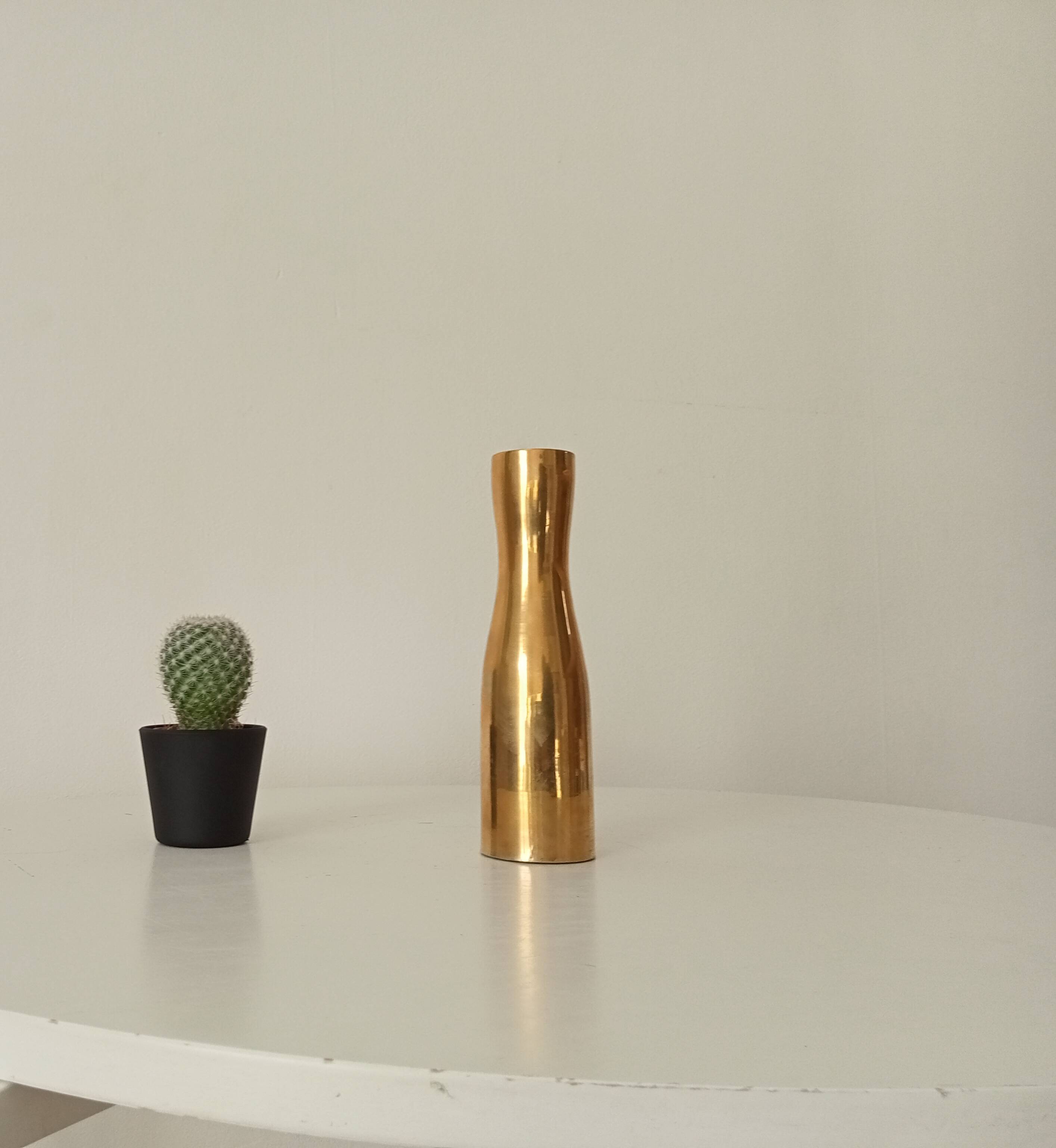 Vintage Scandinavian design candlestick made in the USA.