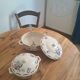 Set of 2 soup tureens K and G Luneville model "Évreux"