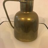 Artisanal copper pitcher