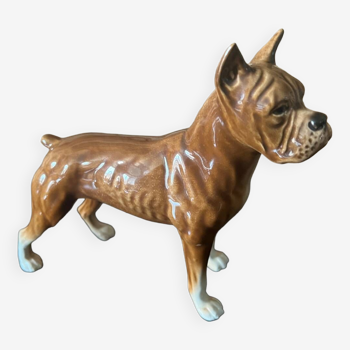 Goebel ceramic boxer dog