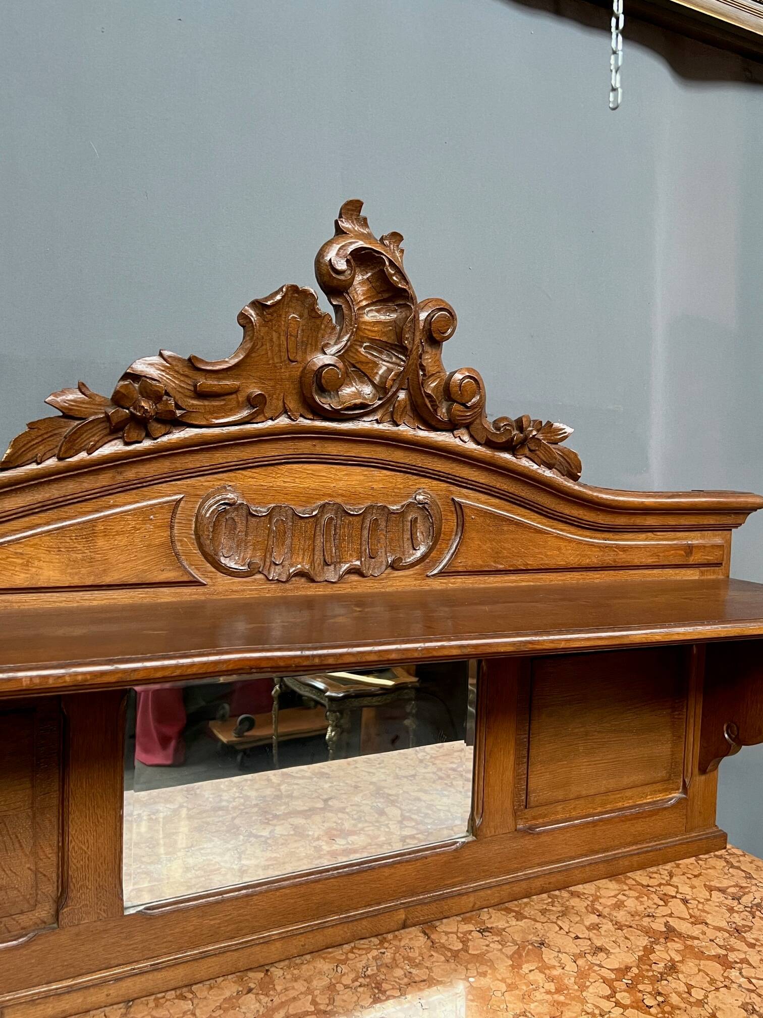 Dessert buffet and dresser.