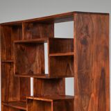 Post-modern walnut library - 1970s