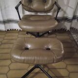 A.Morrison armchair and ottoman for Knoll New York 1973