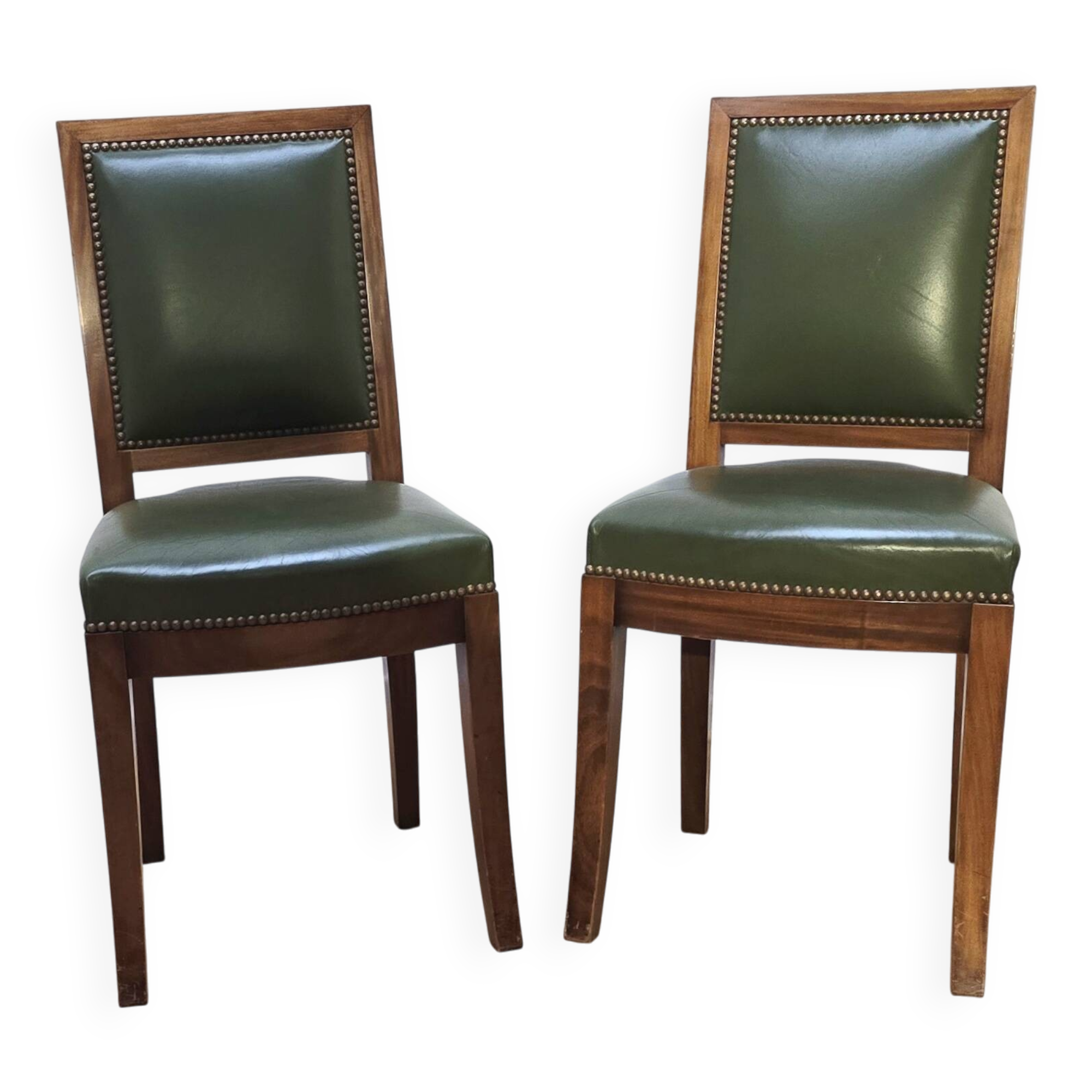 Paire de chaises vintages style Empire