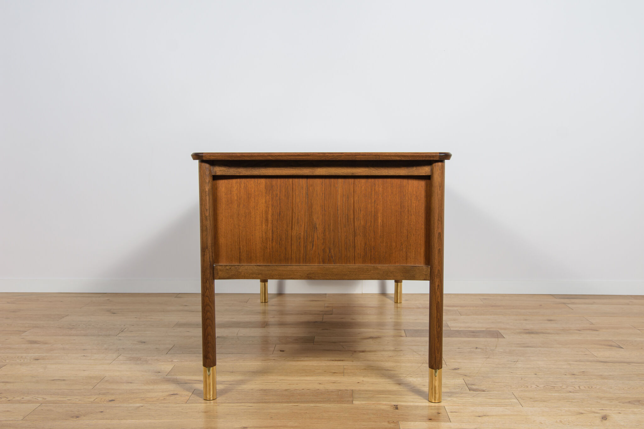 Mid-century teak desk by Sten Blomberg for Seffle Möbelfabrik, Sweden, 1960s