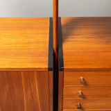 Bookcase teak av furniture 60s vintage