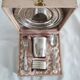Set of timpani baptism silver metal vintage