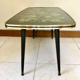 Stylized deco vintage coffee table
