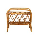 Rattan magazine rack