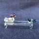 Set of Four Rare Vintage Murano Glass Knife Rests/Knife Holders, Italy, 1