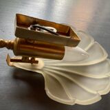Frosted glass shell wall lamps