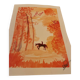 Aquarelle originale « Rêve orange » – Pièce unique