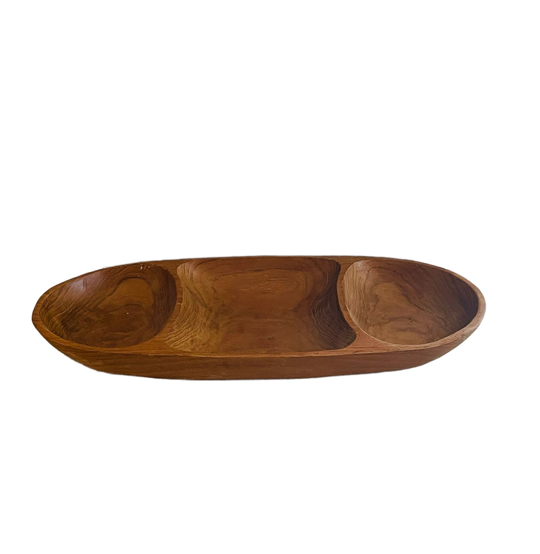 Plateau en bois vintage 41,5cm