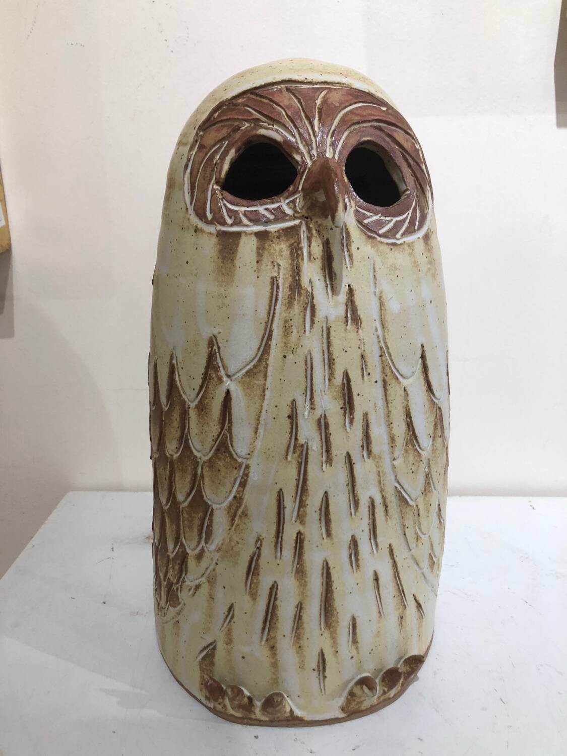 Large ceramic owl