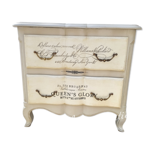commode 2 tiroirs