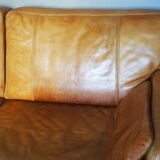 Marco Milisich leather sofa for Baxter Arcon