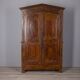 Classic Piedmontese walnut wardrobe from the early 18th century